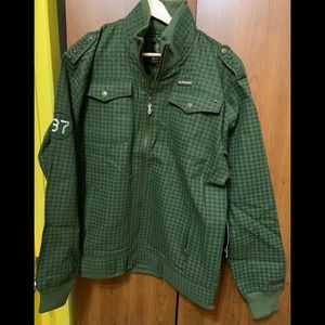 Live mechanics nwt green military jacket 2xl xxl